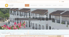 Desktop Screenshot of apartamentospoudespujols.com